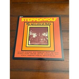 STEPPENWOLF - 16 GREATEST HITS - 1981‎ VINYL LP - MCA 37049